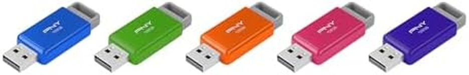 128GB PNY USB 2.0 Flash Drive 5-Pac