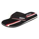 DOCTOR EXTRA SOFT Slipper for Men's || Diabetic & Orthopedic || Lightweight & Comfortable || Soft, Durable & Skid Resistant || Flip-Flop & Slippers for Men's & Boy's D-33-Black-7 UK