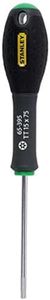 Stanley 1-65-395 Tournevis Tamper Torx Tt15X75Mm Gamme FatMax - Fabriqués En France - Lame En Acier - Sablage De L'Empreinte - Poignée Soft Grip - Liaison Quasi Incassable - Anticorrosion