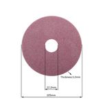 Rtengtunn Electric Chainsaw Sharpener Diamond Grinding Wheel 98/105/145mm Thickness 3.2/4.5mm Edge Cutting And Polishing Chain Saw Teeth - 105X22.2X3.2mm