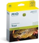 RIO Products Mainstream Trout DT Fly Line - Developed for The Average Fly Fishermen - Easy Casting and Smooth Design - Freshwater - 5 Weight