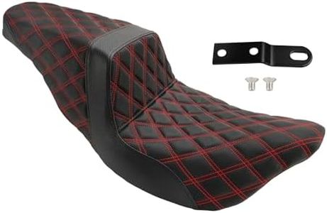 Artudatech Rider Passenger Seat Front Rear Cushion Red For Harley Davidson Street Glide EFI FLHX 2008-2023, For Harley Road Glide Special FLTRXS 2015-2023 Road King Special FLHRXS 2017-2023