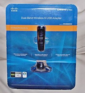 Linksys Wireless N USB Adapt Same As WUSB600N Clear Packaging