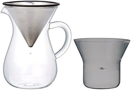 Kinto SCS-02 Coffee Carafe Set, 300 ml Capacity