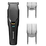 Remington X3 Power-X Cordless Hair Clippers with Japanese Steel Blades (removable/washable), 1mm Precision increments for 22 length settings, Comfort Glide Combs (3-24mm), 45min usage, HC3000