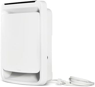 Stelpro Ultra-Quiet PLUG-IN Wall Fan Heater – 1500W / 120V, Built-In Thermostat with Boost Mode, Reliable and Comfortable Bathroom Heater, Surface/Recessed Mount, Oasis Series (ASOA1501PW) – White