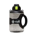 CULT Gallon Water Bottle 2.2 Litre for Men & Women – Leakproof, Durable, Easy to Carry with Handle – Large Capacity Gym, Fitness, Sports & Outdoor Hydration Bottle – Black
