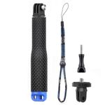 GEPULY 7''-23''Waterproof Pole Selfie Stick Pocket Size Underwater Handle Grip Monopod Aluminum for GoPro Hero Session Max Insta360 AKASO DJI OSMO Digital Cameras