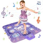 GirlsHome Dance Mat for Kids, Light