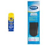 Dr. Scholl's Odour Destroyers All day Spray Powder 133 g (Packaging May Vary) & Odour Destroyers Insoles