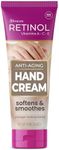 Retinol Anti-Aging Hand Cream – The Original Retinol Brand For Younger Looking Hands –Rich, Velvety Conditions & Protects Skin, Nails & Cuticles – Vitamin A Minimizes Age’s Effect on Skin