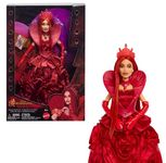 Mattel Disney Descendants: The Rise of Red Queen of Hearts Fashion Doll with Movie-Inspired Royal Gown & Accessories, Includes Doll Stand, HWV09