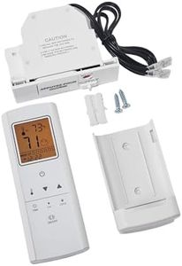 The-new-style Gas Fireplace Remote Control Kit,Thermostatic On/Off Remote Control Set for Millivolt Valve System, Compatible with Ambient,Majestic,Skytech,Vermont Fireplace,Fire Pit,Stove and More