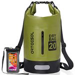 Waterproof Dry Bag,Dry Sack 5L/10L/20L/30L with Phone Pouch Waterproof Backpack for Outdoor Water Sports Boating Hiking Kayaking Canoeing Fishing