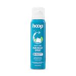 hoop Mighty Mint Pain Relief Spray | Cryotherapy Cooling for Instant Relief from Back Pain, Leg Pain, Lumbar Pain, Knee Pain, Joint Pain, Sports Injuries, Muscle Pain | 80 g