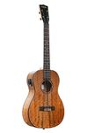 Kala Brand Music Co., 4-String Ukulele, Right, Natural, Baritone-EQ (KA-CM-BE)