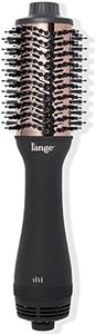 L'ANGE HAIR Le Volume 2-in-1 Titanium Blow Dryer Brush | Hot Air Brush in One with Oval Barrel | Hair Styler for Smooth, Frizz-Free Results for All Hair Types