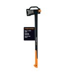 Fiskars X27 Super Splitting Axe - Wood Splitter for Medium to Large Size Logs with 36" Shock-Absorbing Handle - Lawn and Garden - Black