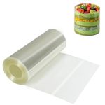 Urxirha Cake Collars 5 × 394inch, Transparent Acetate Sheet Cake Rolls, Clear Cake Strips Acetate Film for Cake, Chocolate Mousse Baking, Cake Decorating