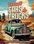 Vintage Cars and Trucks Coloring Bo