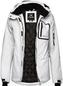 Arctix Women's High Altitude Insulated Jacket, White, Medium