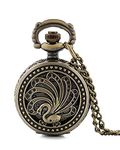 Young & Forever Rakhi Gift Friendship Day Gifts Special On-time Vintage Antique Peacock Design Pocket Watch Necklace for Women and Pocket Watch Chain for Men Pocket Watch for Mom/Dad/Women/Boy/Girls