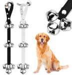 BLUETREE 2 Pack Dog Doorbells Premium Quality Training Potty Great Dog Bells Adjustable Door Bell Dog Bells for Potty Training Your Puppy The Easy Way - 7 Extra Large Loud 1.4 DoorBells