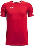 Under Armour Boys' Golazo 3.0 Jersey, Red (600)/White, Youth Large