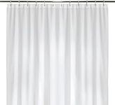 LiBa PEVA 8G Bathroom Shower Curtain Liner, 72" W x 84" H, White 8G Heavy Duty Waterproof Shower Curtain Liner