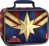 Thermostar Soft Lunch Kit, Captain Marvel, Gold/Red/Navy, Polyethylene Foam