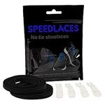 SPEEDLACES No Tie Shoelaces (Black)