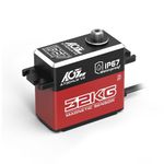 AGFRC 32KG IP67-Waterproof RC-Servo High-Torque - Full Metal Gear Coreless Steering Servo for 1/10 RC Car Boat Crawler, Control Angle 180° (A73CHLW V2)