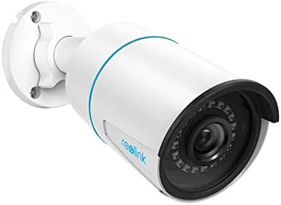 Reolink 5MP Caméra de Surveillance Extérieure PoE, Caméra IP Extérieure avec Détection Personne/Véhicule, Etanche IP67, Time Lapse, Vision Nocturne IR 30m, Support Audio et Carte microSD, RLC-510A