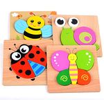 Toys for 1 2 3 Year Old Girls Baby, Puzzles Toys Gift for 12-24 Month Baby Boys Puzzles Jigsaw Toy for One Two Year Old Chilrens Girl Birthday Gift for 1 2 3 Toddler Boy