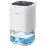 CONOPU Dehumidifier 1000ml, Dehumidifiers for Home, Auto Off &Coloured LED Light, Peltier Technology Update, Portable and Ultra Quiet, Dehumidifiers for Drying Clothes, Bedroom, Bathroom, Wardrobe