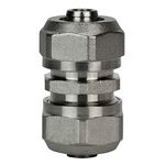 16mm x 16mm Coupling Connector for underfloor Heating Pipe