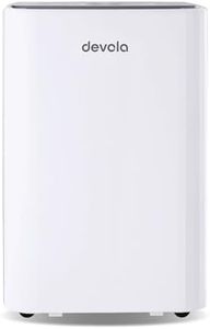 Devola 12L/day Hybrid Dehumidifier & Air Purifier With HEPA Filter, Quiet & Energy Efficient (costs less than 5p per hour) Dehumidifiers for Home, Laundry Drying Mode, Continuous drainage (DVH12L)