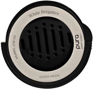 Pura and Studio McGee - Fragrance for Car Diffuser - Clean & Safe Luxury Scent Refill - Long-Lasting for 30 Days of Aroma - Must-Have Accessory- White Bergamot