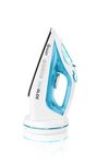 Swan SI16410N 2-in-1 Cord or Cordless Steam Press Iron, Non-Stick Ceramic Soleplate, 2800W, Blue