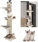 Door Hanging Cat Shelf,67 in Vertical Space for Cats Door Hanging,4 Floor Over The Doors Kitten Shelf,Suitable for Kitten,Small Cats & Pet,Multi-Level Multi-Style Cat-Tree (Cat)