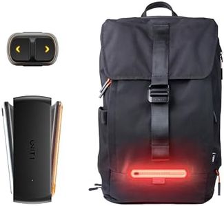 UNIT 1 Torch 2.0 Smart Commuter Backpack + Smart Light Pro Dual (Front & Rear) + Wireless Handlebar Remote | Turn Signals & Brake Light System | App-Controlled | USB-C Rechargeable