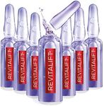 L'Oreal Paris Revitalift Derm Intensives Hyaluronic Acid Serum Ampoules 7 Day Boost Pure Hyaluronic Acid Anti-Aging Ampoules to visibly replump skin in 7 days, 7 Ampoules, 0.28 fl; oz.