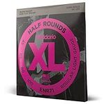 D'Addario XL Half Rounds Bass Guita