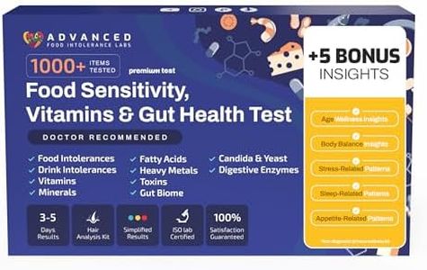 AFIL Premium 1000+ Upgraded Items Test Kit, Food Sensitivity Test Kit for Adults & Kids, Gluten Intolerance Testing Kit, Comprehensive Food Sensitivity Analysis Perfect for Men, Women, and Kids