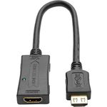 Tripp Lite 0.31 m HDMI Active Signal Extender Cable HDMI 24Hz M/F TAA GSA (B123-001)