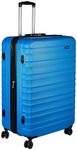 Amazon Basics Hardside Luggage ABS Hard-Shell Spinner/Suitcase with 4 Wheels, 78 cm, Light Blue