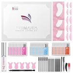 PERMANIA Eyelash Perm Kit, Professional Fast Brow Lamination 2 IN 1 Kit, Curling Wave Suitable for Salon & DIY Lash Lift at Home