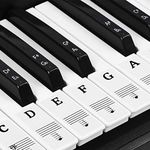 Natuce Piano Key Stickers for 37/49