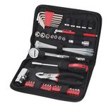 Apollo Precision Tools DT9774 Auto Tool Kit Zippered Case, 56-Piece