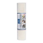 Con-Tact Brand E x tra Thick Grip Premium Non-Adhesive and Non-Slip Shelf and Drawer Liner, 18" x 10', White